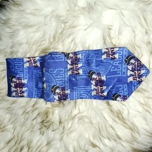 NY Black Yankees Silk Tie